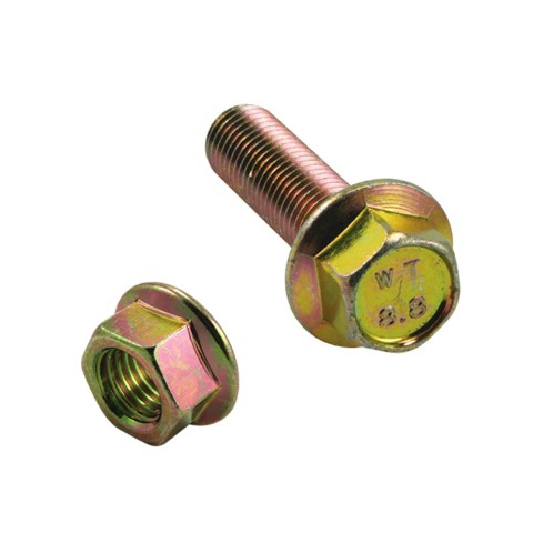 CHAMPION - BLISTER FLANGE NUT M5 X 0.8MM NUTS 